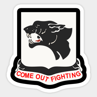 761st Tank Battalion - Black Panthers wo Txt Sticker